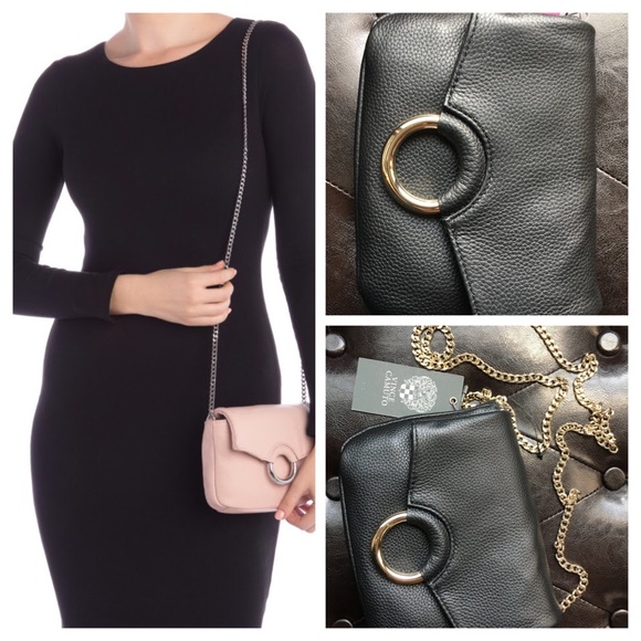 Vince Camuto New Genuine Leather Crossbody Bag - Picture 2 of 6